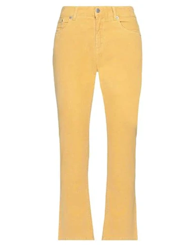 Department Five Pants In Yellow