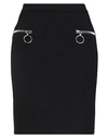 Moschino Midi Skirts In Black