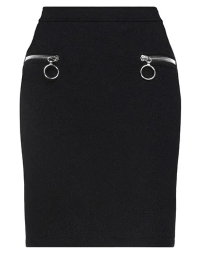 Moschino Midi Skirts In Black