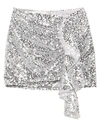 In The Mood For Love Midi Skirts In Silver