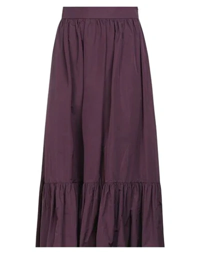 Valentino Long Skirts In Purple