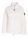 Moncler Menchib Opaque Nylon Down Jacket In White
