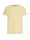 TOMMY HILFIGER SLIM FIT T-SHIRT IN DELICATE YELLOW