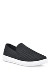 White Mountain Footwear Courage Slip-on Sneaker In Black/fabric