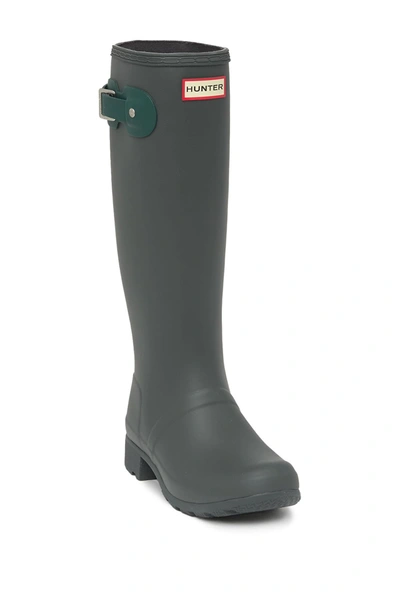 Hunter Tour Packable Waterproof Rain Boot In Frthgrnjas