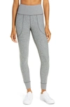Zella Restore Soft Pocket Leggings In Grey Shade