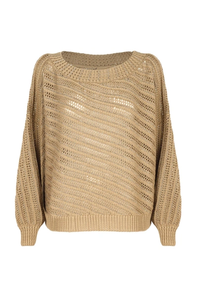Ermanno Scervino Sweaters - Atterley In Brown