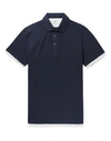 Brunello Cucinelli Polo Shirts In Dark Blue