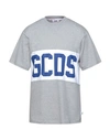 Gcds T-shirts In Grey