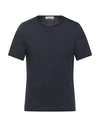 Alpha Studio T-shirts In Dark Blue