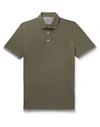 Brunello Cucinelli Polo Shirt In Green