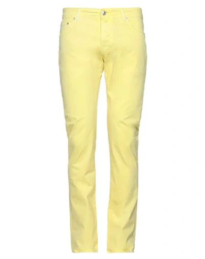 Jacob Cohёn Casual Pants In Yellow