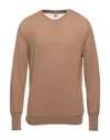 Eleventy Sweaters In Tan
