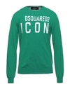 Dsquared2 Sweaters In Green