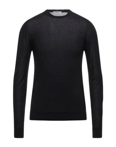 Alpha Studio Sweaters In Black