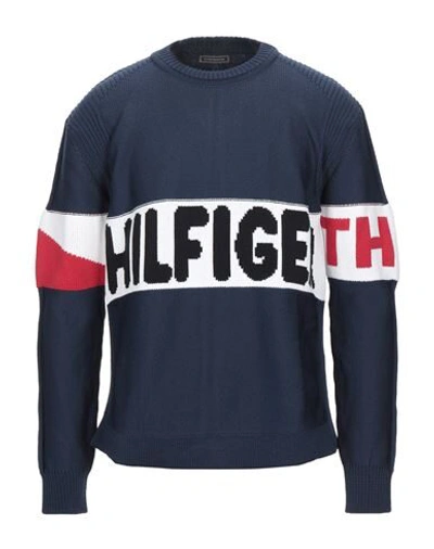 Tommy Hilfiger Sweaters In Bright Blue
