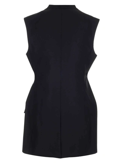 Givenchy Women's Black Wool Waistcoat