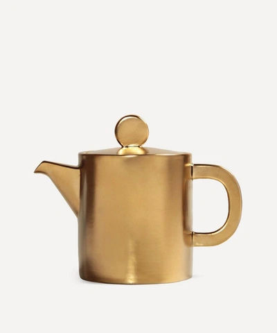 Klevering Gold-tone Canniken Teapot