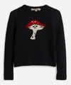 ALEXA CHUNG FUN GUY INTARSIA JUMPER,000723209