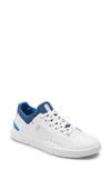 On Men's The Roger Advantage Low Top Sneakers In White/ Blue