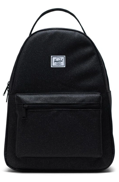 Herschel Supply Co Nova Mid Volume Backpack In Black Sparkle