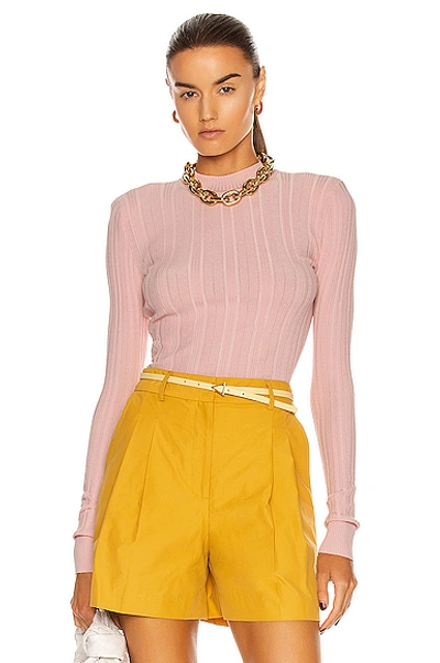 Aknvas Casey Top In Lite Pink