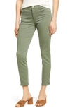 Wit & Wisdom Ab-solution High Waist Ankle Skinny Pants In Lily Pad