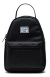 Herschel Supply Co Mini Nova Backpack In Black Sparkle