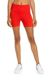 Year Of Ours Rib Bike Shorts In Red