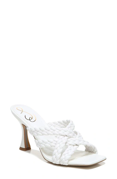 Sam Edelman Marjorie Braided Strappy Sandals In White