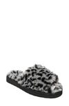 MINNETONKA FAUX FUR SLIDE SLIPPER,592061