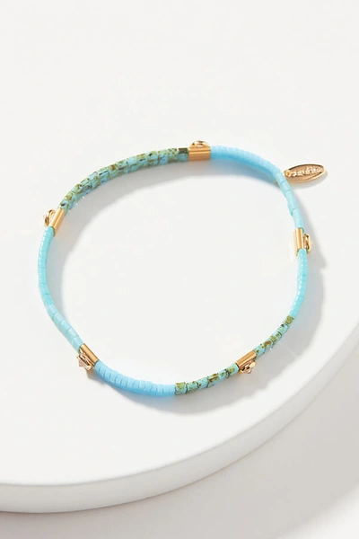 Serefina Solstice Stretch Bracelet In Blue