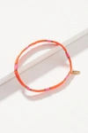 Serefina Solstice Stretch Bracelet In Orange