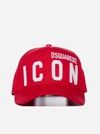 DSQUARED2 ICON LOGO COTTON BASEBALL CAP