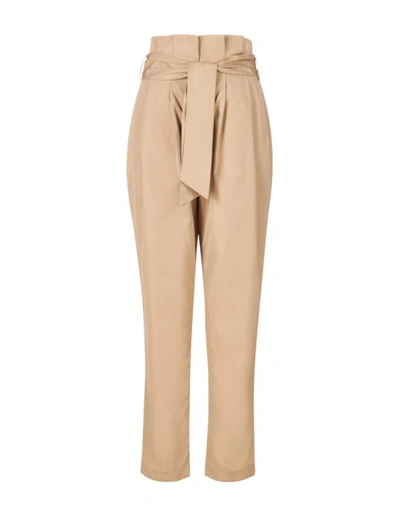 A-line Tailored High-waisted Trousers In Highland-print