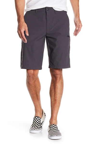 Union Denim Ub Tech Cargo Shorts In Charcoal
