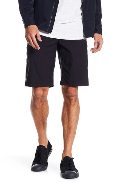 Union Denim Ub Tech Cargo Shorts In Black