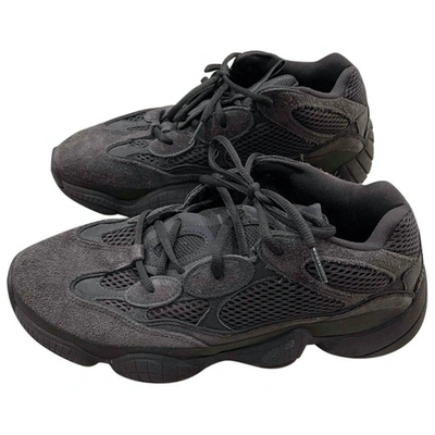 Pre-owned Yeezy Low Trainers In Anthracite