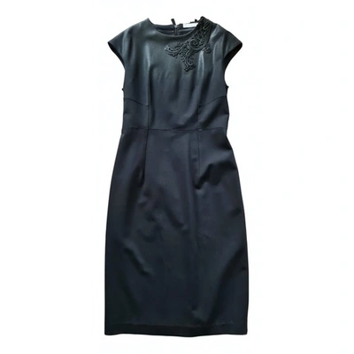 Pre-owned Ermanno Scervino Mid-length Dress In Black