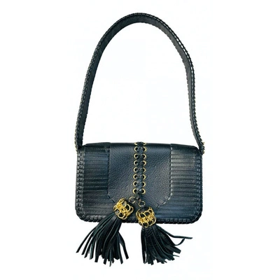 Pre-owned Lara Bohinc Leather Handbag In Black