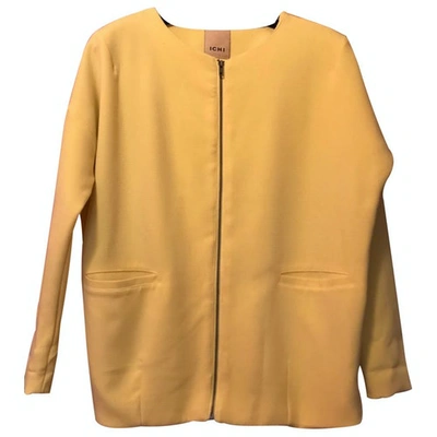 Pre-owned Ichi Jacket In Yellow