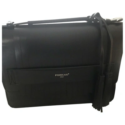 Pre-owned Pomikaki Handbag In Black