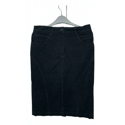 Pre-owned Mcq By Alexander Mcqueen Mid-length Skirt In Black