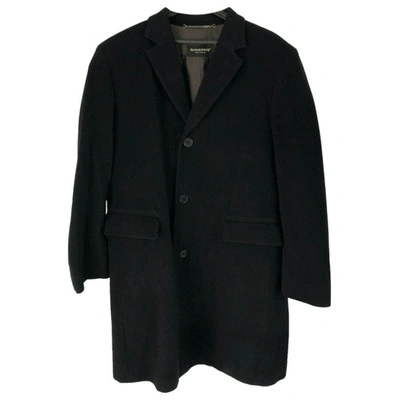 Pre-owned Stephan Schneider Cashmere Coat In Black