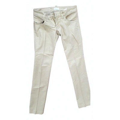 Pre-owned Pinko Straight Jeans In Other