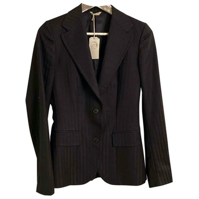 Pre-owned Mauro Grifoni Wool Blazer In Black