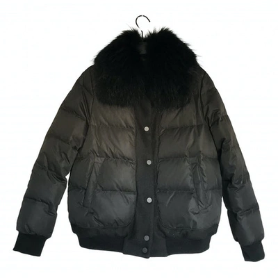Pre-owned Dna Puffer In Black