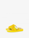 MOSCHINO NEOPRENE SANDALS LOGO TAPE