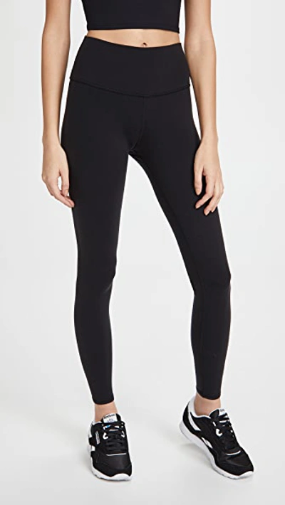 Alo Yoga High Waist Airlift Capri Leggings In Black