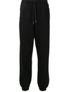 Marcelo Burlon County Of Milan Cross Tapered Track Pants In Black